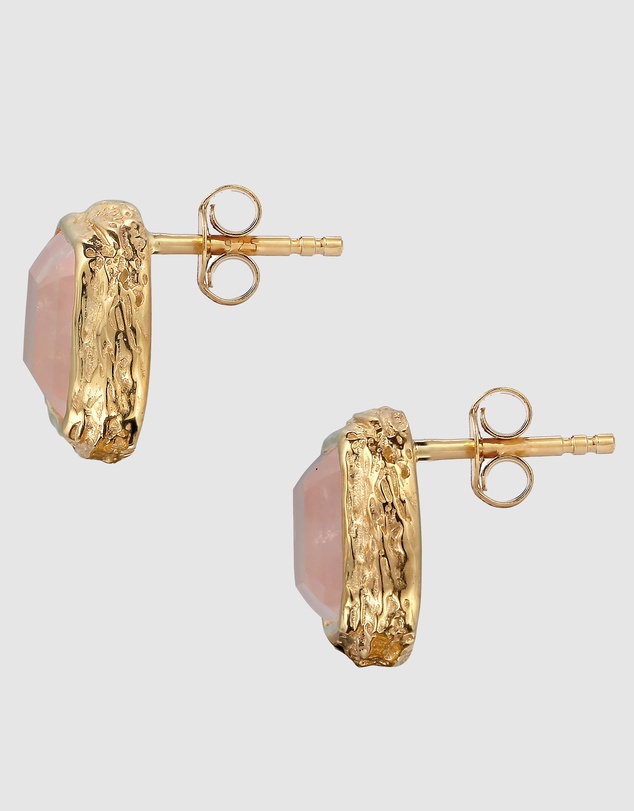 Haze & Glory - Rebel Rose Stud Earrings - Gold