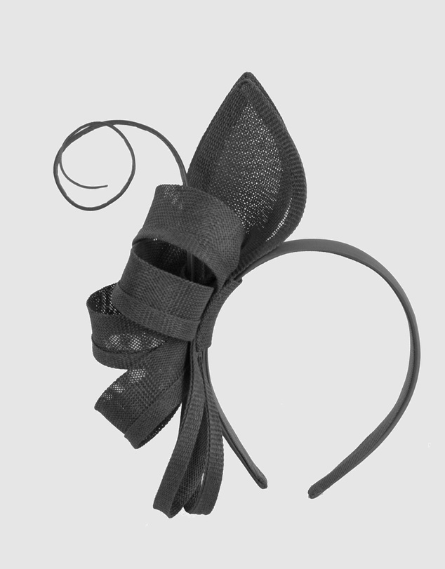 Max Alexander - Black Bow Fascinator