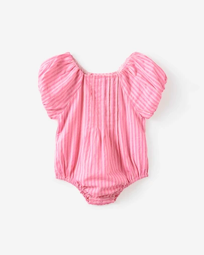 Cotton On Kids - Baby Woven Raglan Bubbysuit