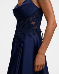 Forever New - Avaleen Strappy Corset Gown