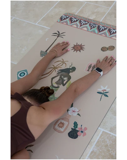 Good Throw Co - Premium Yoga Mat Sea Song Mermaid