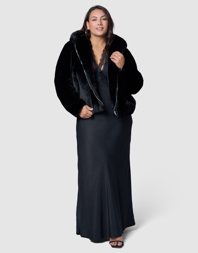 Sunday In The City - Sweet Vice Fur Bomber Jacket