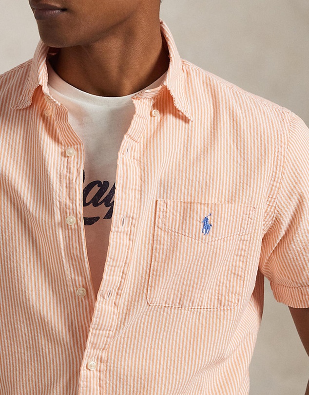 Polo Ralph Lauren - Custom Fit Seersucker Shirt