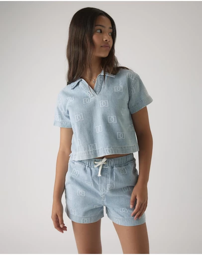 Decjuba Kids - Brynne Denim Shorts - Teens