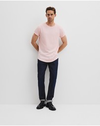 Country Road - Australian Cotton Longline Garment Dye T-shirt