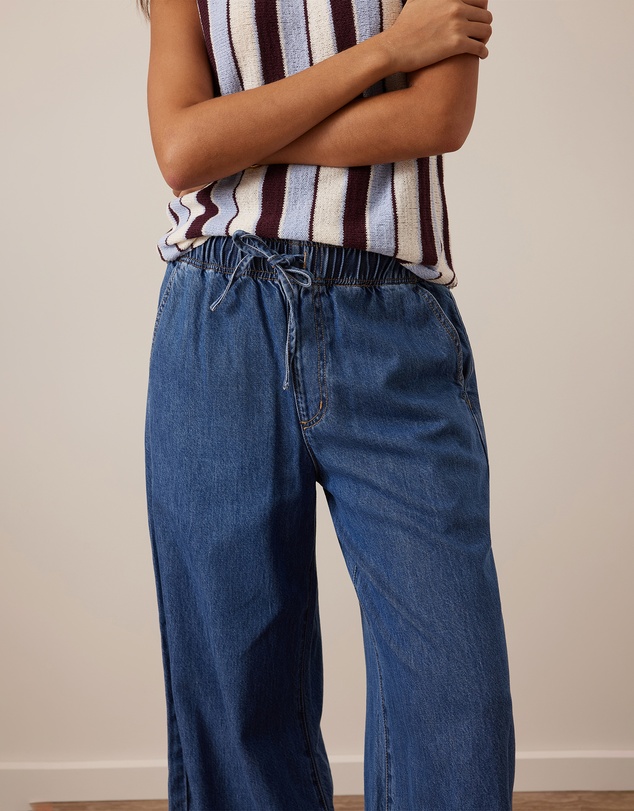 Ceres Life - Andie Wide Leg Drawstring Pant