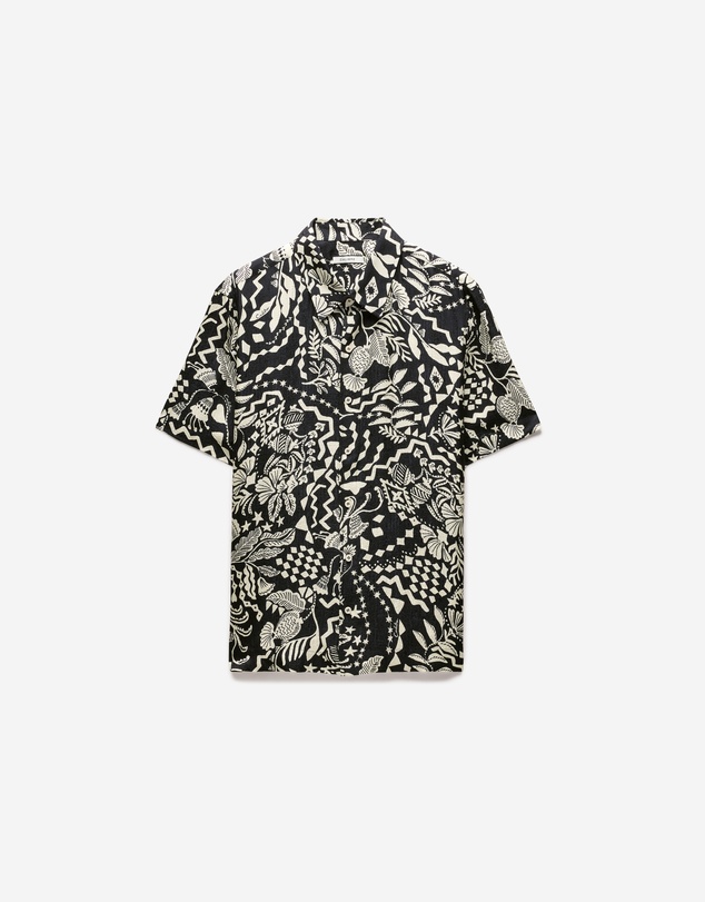 Calibre - Relaxed Shadow Tapestry Shirt Black
