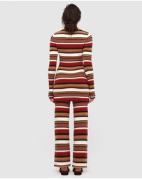 Zulu & Zephyr - Textured Knit Pants