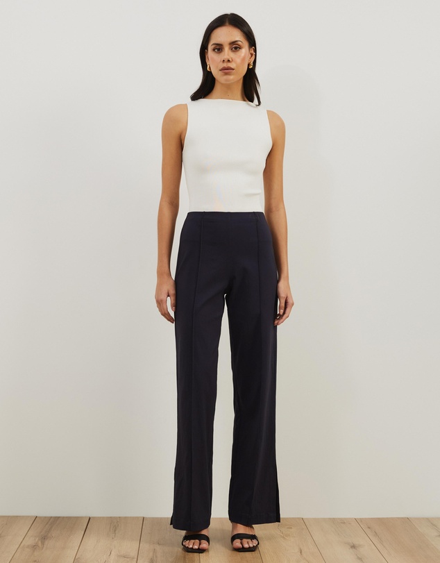 Atmos&Here - Malia High Waisted Tailored Pant
