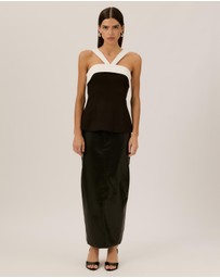 Tussah - Tiana Contrast Halter Top