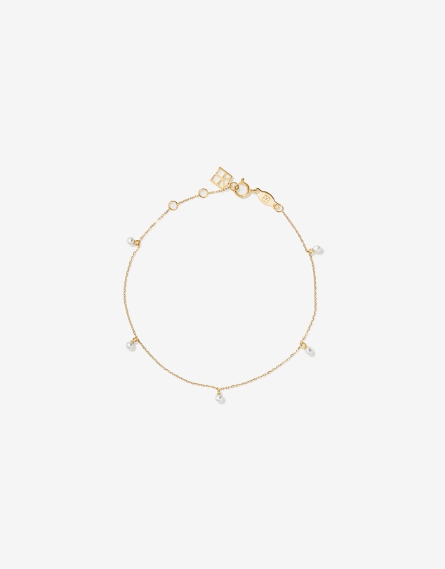 Michael Hill - Micro Cultured Freshwater Pearl Bracelet in 10kt Gold