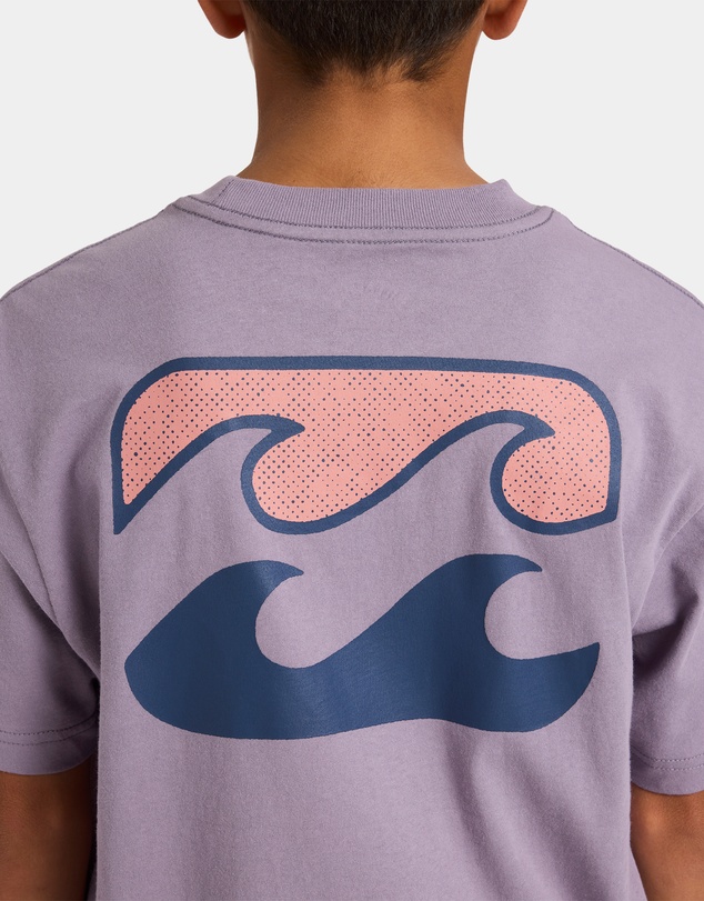 Billabong - Boys 8 to 16 Crayon Wave T-Shirt