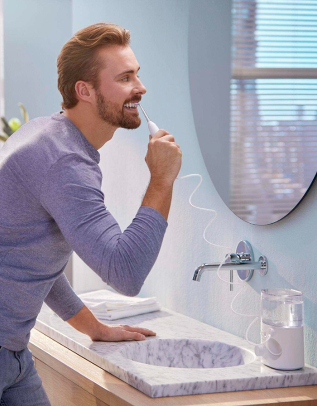 Philips - Philips Sonicare Countertop Power Flosser 7000