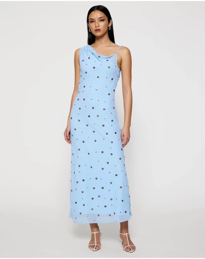 Lover - Amelie Sequin Maxi Dress