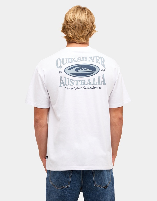 Quiksilver - Mens Retro Lock Up T-Shirt