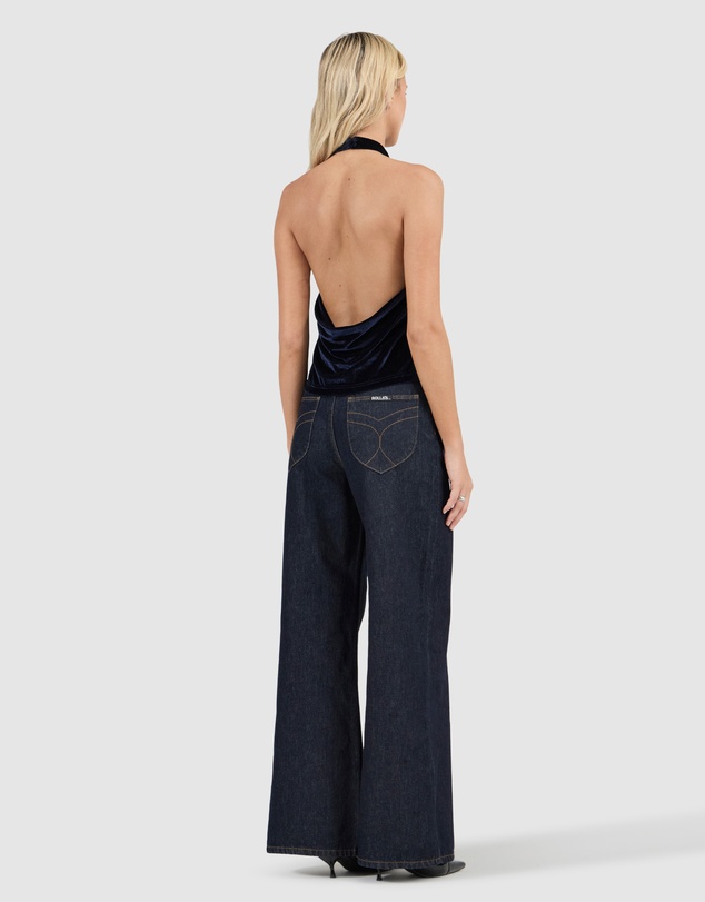Rolla's - Cameo Halter Top Velvet