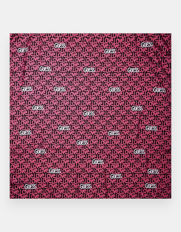 GUESS - Love Print Foulard