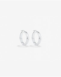Michael Hill - 25mm Hoop Earrings in Sterling Silver