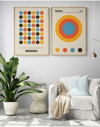 Inka Arthouse - Bauhaus Set of 2 Art Prints