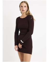 Subtitled - Tahlia Long Sleeve Knit Dress