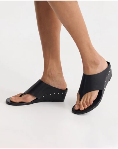 Oxford - River Thong Wedge