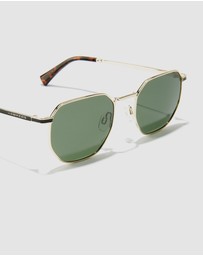 Hawkers Co - HAWKERS - Polarized Gold Aligator SIXGON Sunglasses for Men and Women UV400