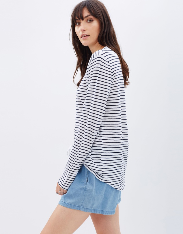 Assembly Label - Linen Bay LS Tee