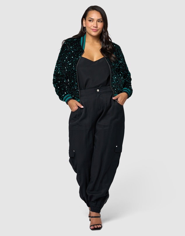 Sunday In The City - Sunday Girl Sequin Bomber