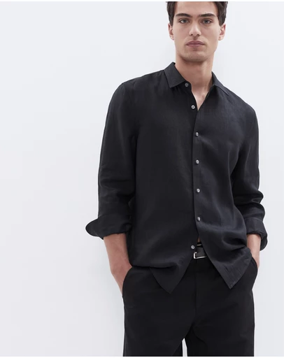 UNISON - Linen Regular Fit Shirt