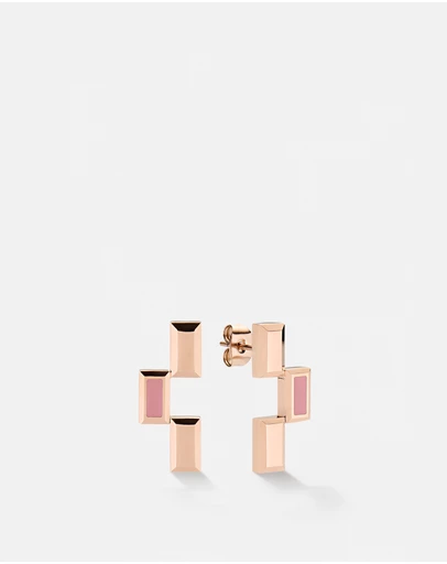 Daniel Wellington - Bric Earrings Apricot Enamel