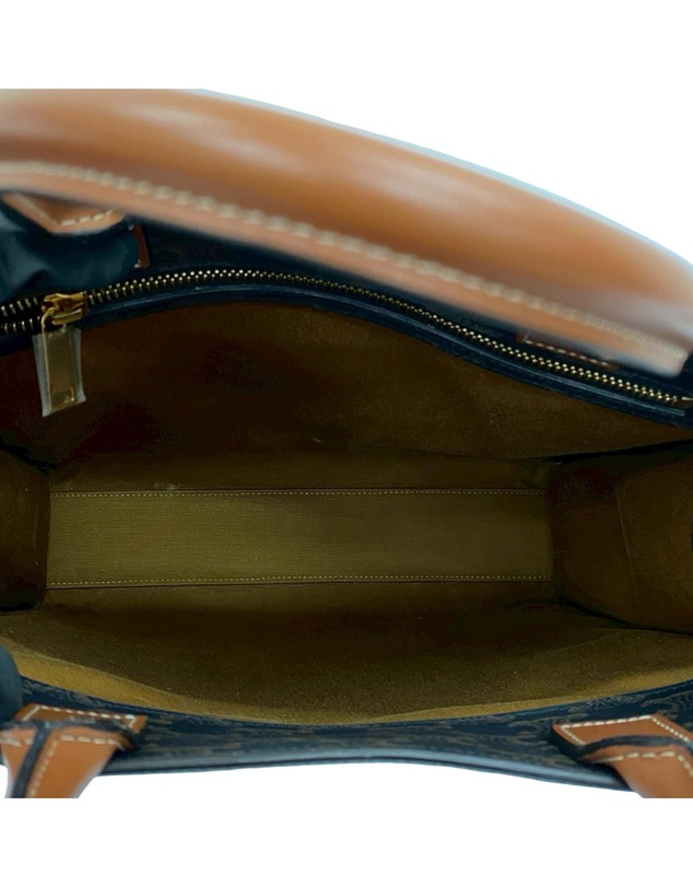 Pre-Loved by Azura Reborn - Pre-Loved Small Triomphe Coated Canvas Vertical Cabas Tote