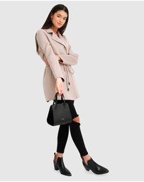 Belle & Bloom - Electric Feel Drawstring Coat