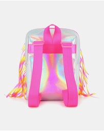 Billieblush - Zebra Print Fringe Rucksack - Babies-Teens