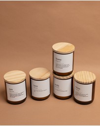 The Commonfolk Collective - Smile ~ Dictionary Meaning Candle