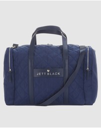 JETT BLACK - London Navy Travel Bag