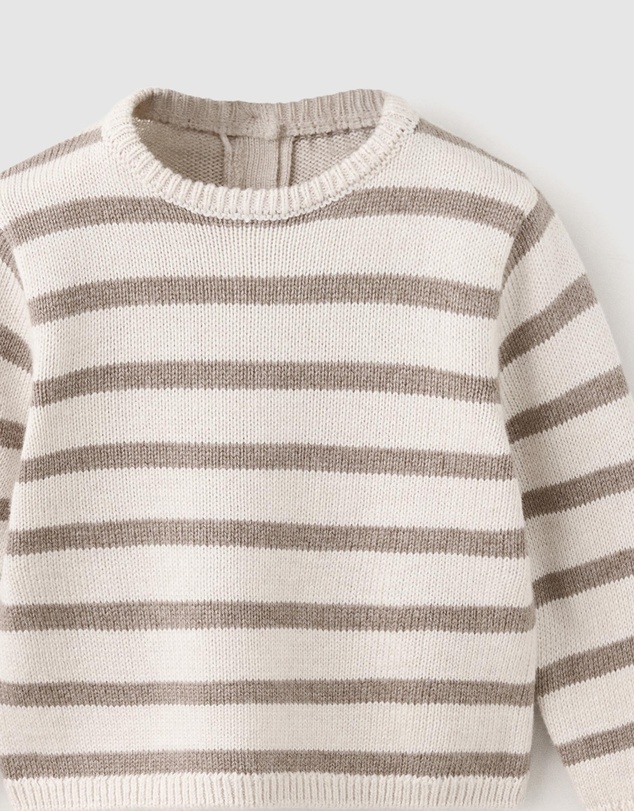 M.N.G - Taupe Sweater - Babies