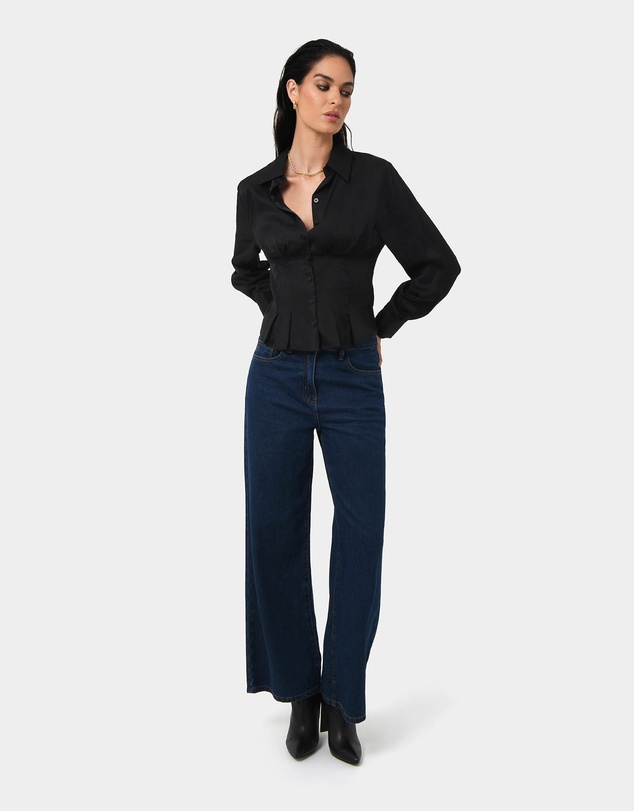 Forcast - Paige Gathered Shirt