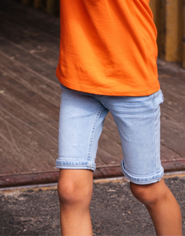 TYGO&vito - Quinn Slim Denim Shorts - Kids-Teens