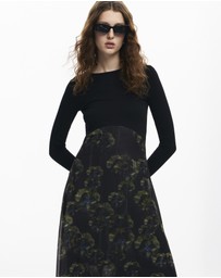 Desigual - Midi dress combined M Christian Lacroix