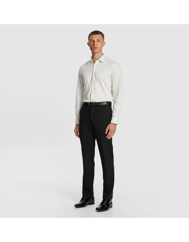 yd. - Mission Stretch Sateen Slim Fit Dress Shirt