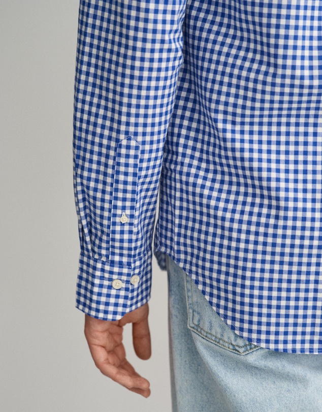 Gant - Regular Fit Gingham Poplin Shirt