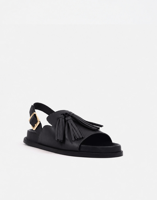 Sol Sana - Ember Footbed Black