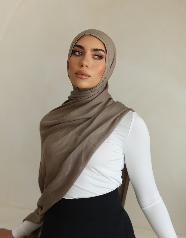 Mod Squad - Double Stitch Hijab- Sage