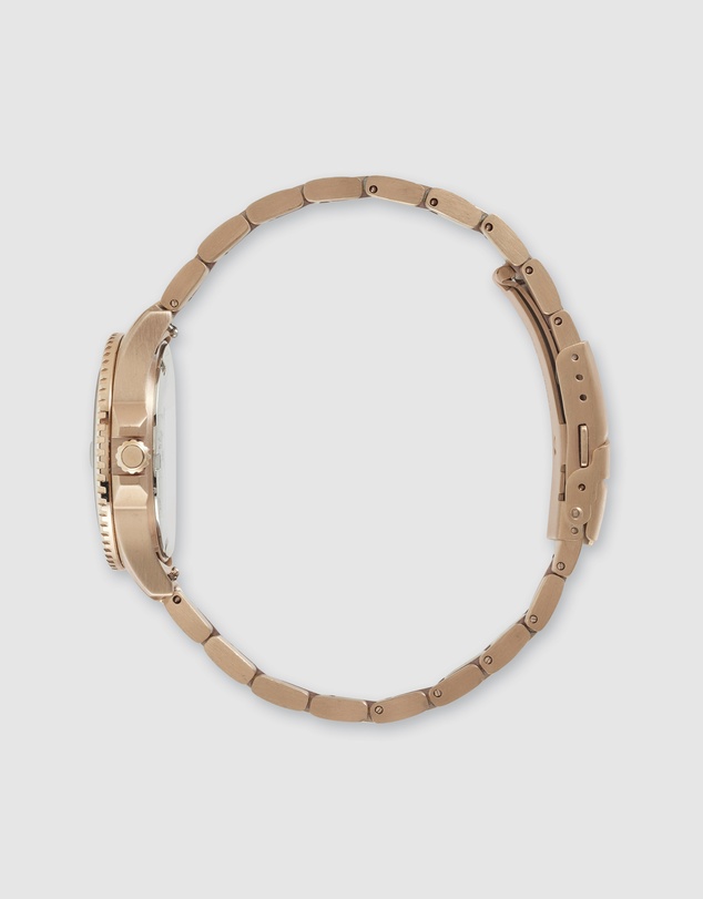 Maxum - Liberty Black Dial With Rose Gold Bracelet & Case