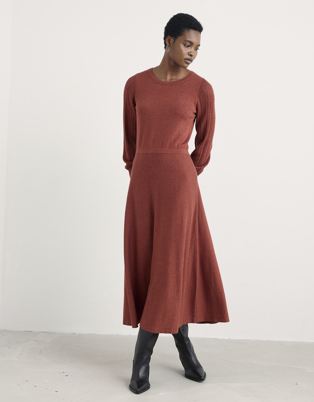 Seasalt - Herring Gull Knitted Dress in GOTS-Certified Organic Cotton