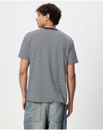 S Double - Stripe Pocket T-Shirt