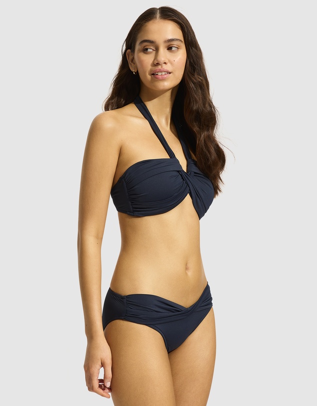 Seafolly - Seafolly Collective Twist Band Mini Hipster Bikini Bottom