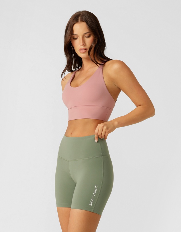 Lorna Jane - Lotus No Chafe Phone Pocket 16cm Bike Shorts