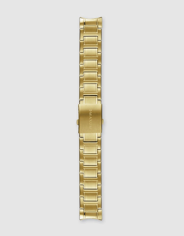 Maxum - Lansdowne Band - Gold Tone Bracelet