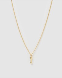 Izoa - Alphabet Letter I Necklace